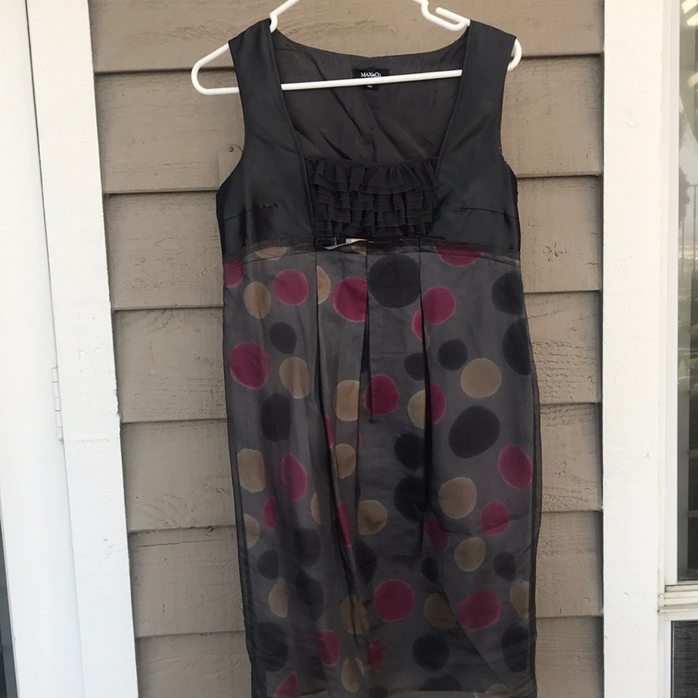 Junior MAXMARA,Max&Co US6 IT40silk,organza mix